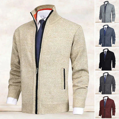 Saber – High-collar cardigan