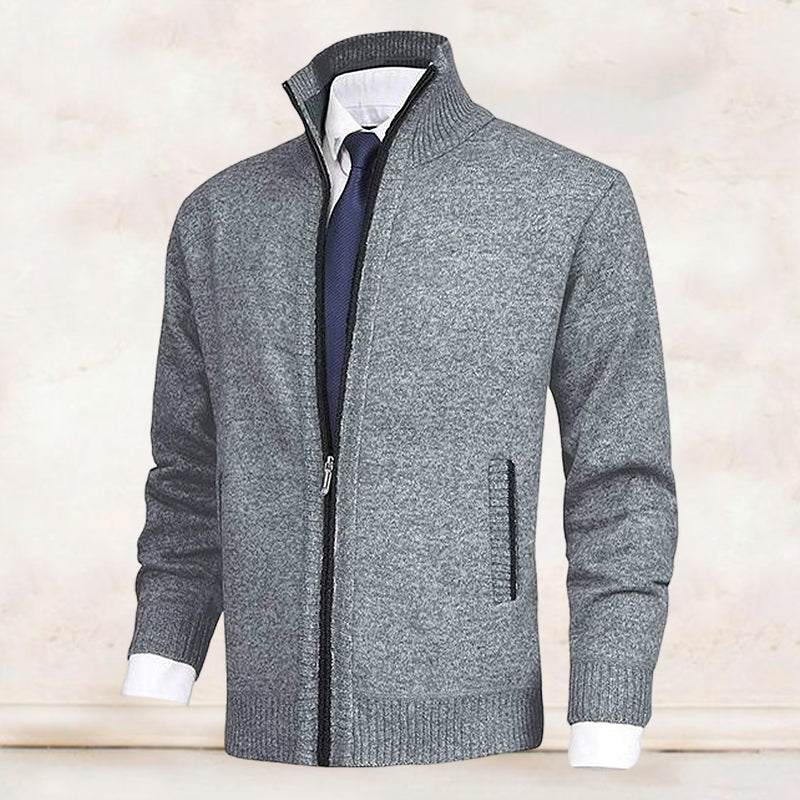 Saber – High-collar cardigan