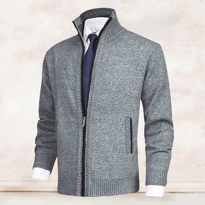 Saber – High-collar cardigan