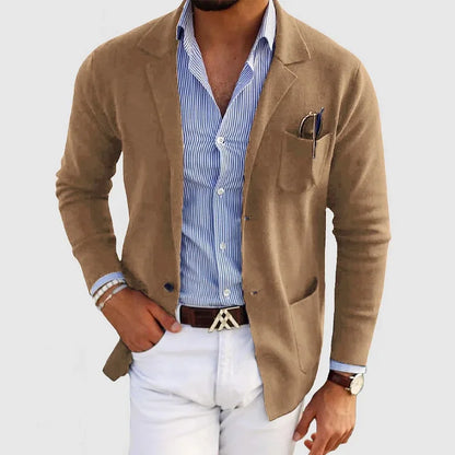 Nico – Elegant men’s blazer with lapel and buttons