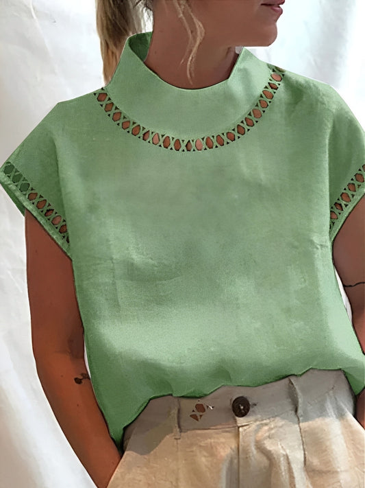 Nannie - Women's trendy top with cutout