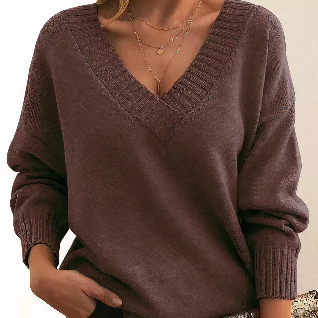 Autumn – Elegant cashmere sweater