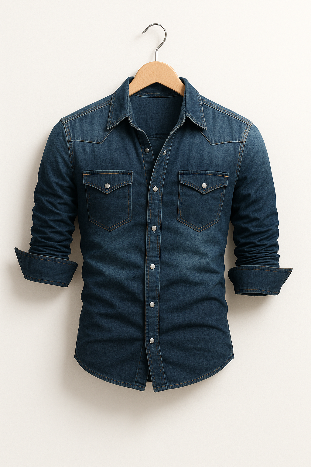 Maxime – Relaxed denim shirt for men