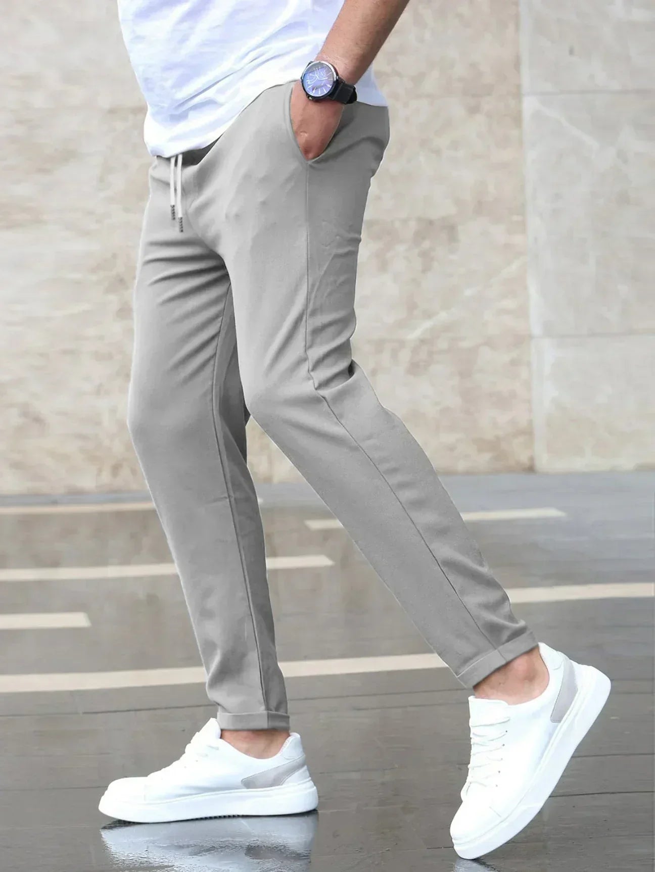 Nico – Elegant and comfortable stretch trousers for men