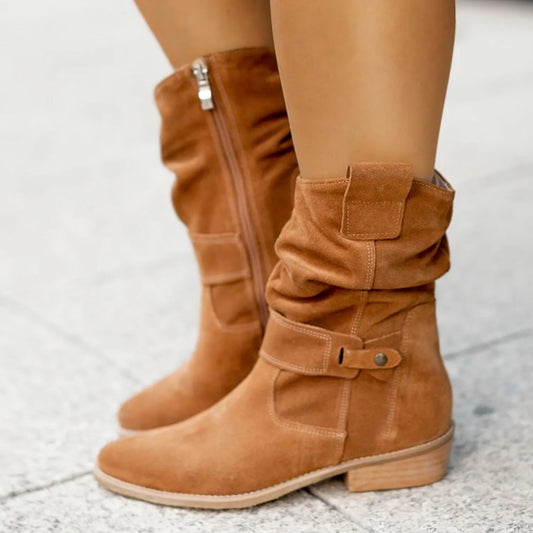 Elisa – Suede ankle boots | Chic & comfortable