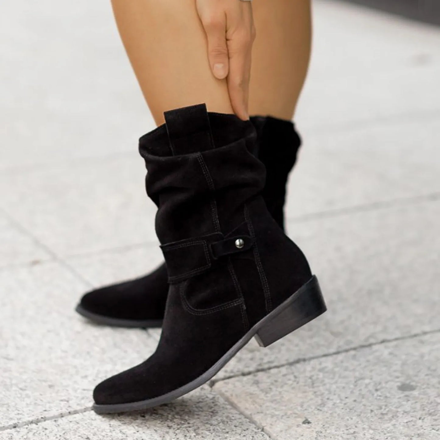 Elisa – Suede ankle boots | Chic & comfortable